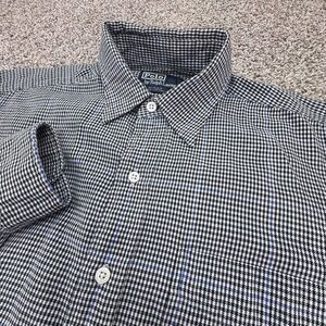 Polo Ralph Lauren Glover Shirt Long-Sleeve Multi-Pattern Button Up‎ Men's MEDIUM